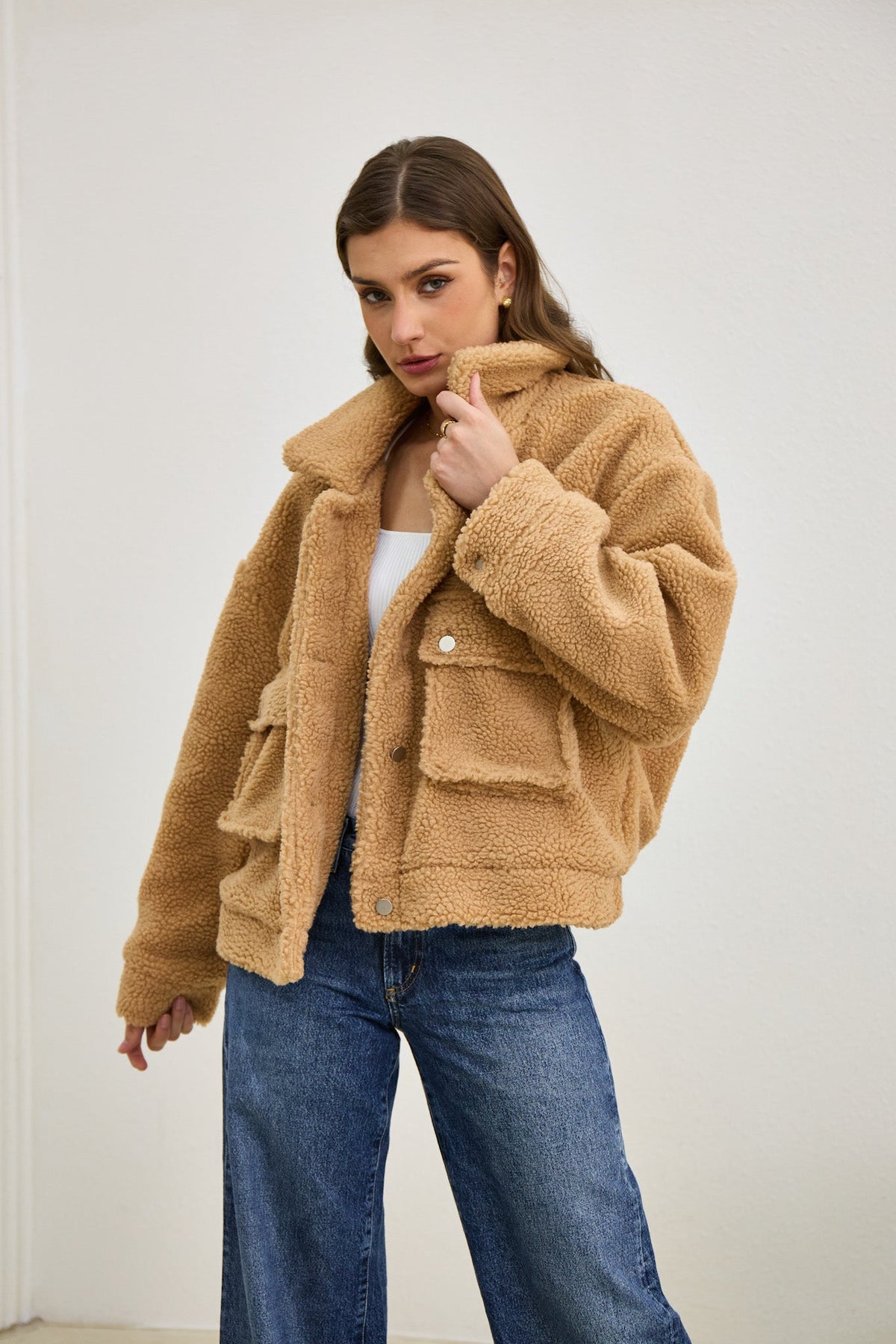 Brown Teddy Jacket