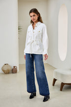 White Belted Jacket