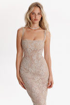 Timeless-Sophisticated Sparkle-Vibe Party Dress