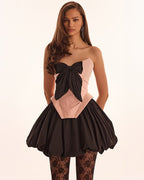Edgy Custom Look Pink Corset Top