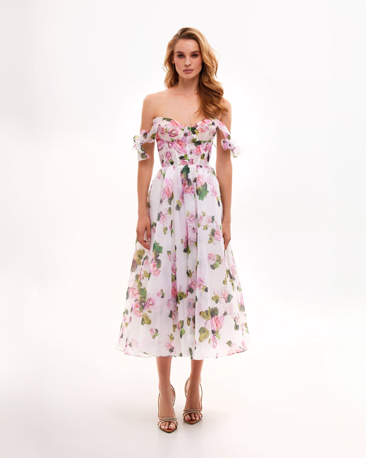 Sweetheart-Neck Misty-Vibe Vibe Dress