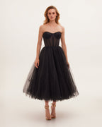 Mid-Weight Non-Stretch Romantic-Vibe Gown