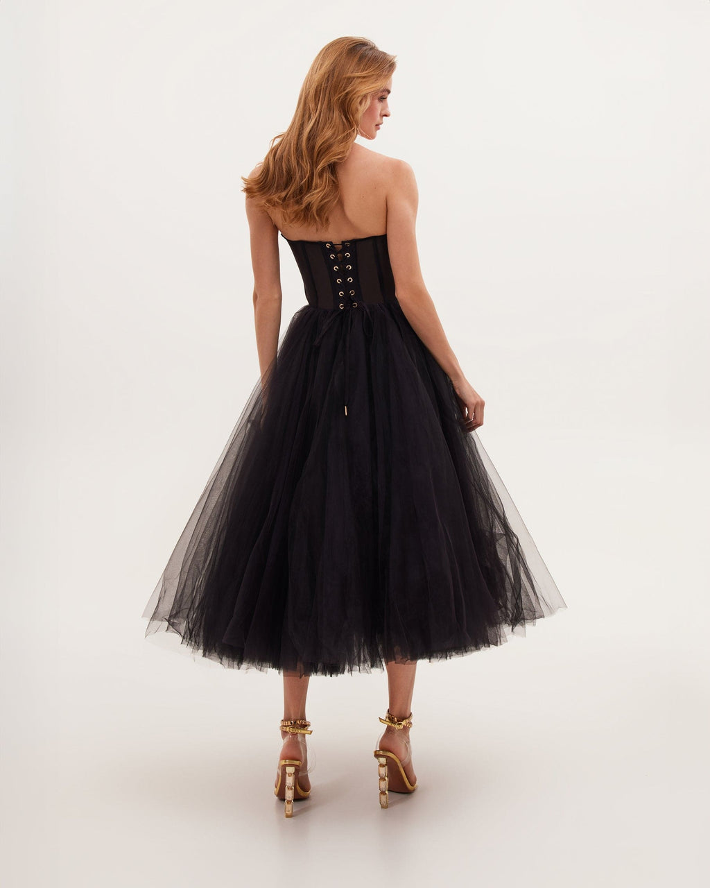 Mid-Weight Non-Stretch Romantic-Vibe Gown